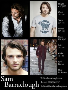 COMP-CARD print sam barraclough